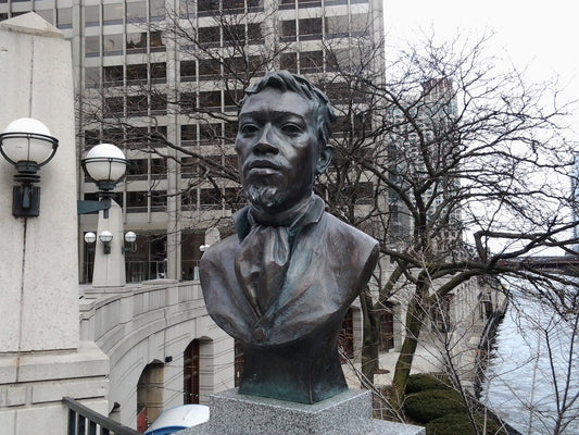 Jean Baptiste Point Du Sable Chicago Poster Picture Photo Print Banner  Booma Prints