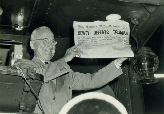 Dewey Defeats Truman Newspaper 1948 Poster Picture Photo Print Banner  Booma Prints