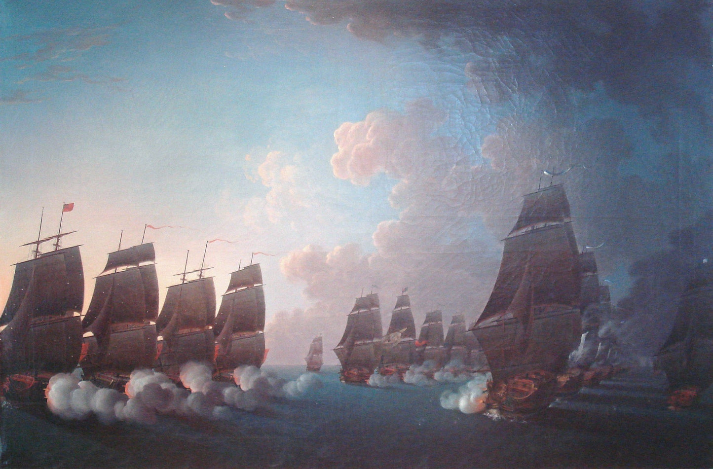 Battle Of Martinique Revolutionary War Poster Picture Photo Print Banner  Booma Prints