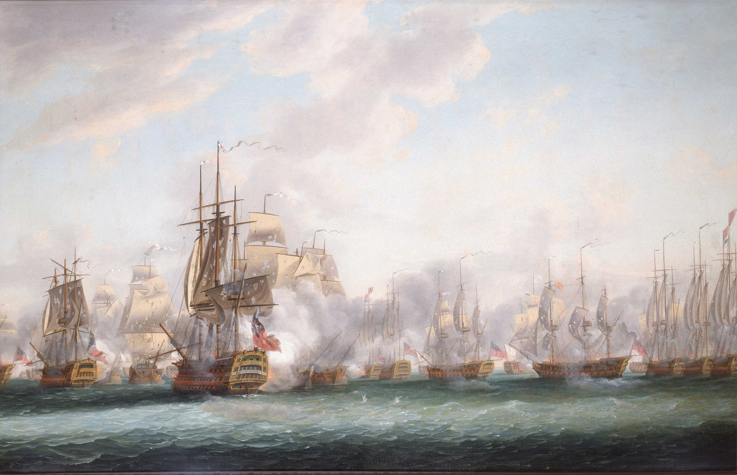 Battle Of Saintes Revolutionary War Usa Poster Picture Photo Print Banner  Booma Prints