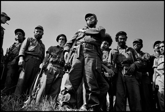 Fidel Castro Rebel Army 1959 Glossy Poster Picture Photo Print Banner  Booma Prints