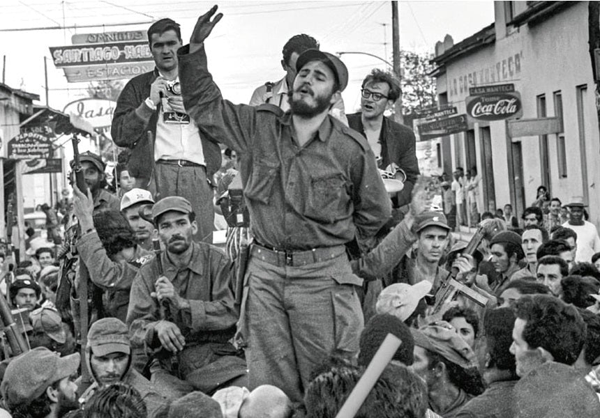 Fidel Castro Cuban Revolutionary Glossy Poster Picture Photo Print Banner  Booma Prints