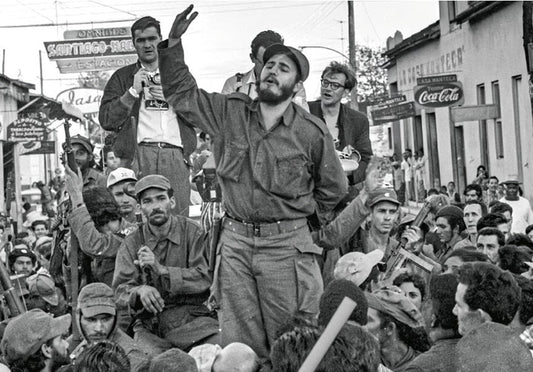 Fidel Castro Cuban Revolutionary Glossy Poster Picture Photo Print Banner  Booma Prints