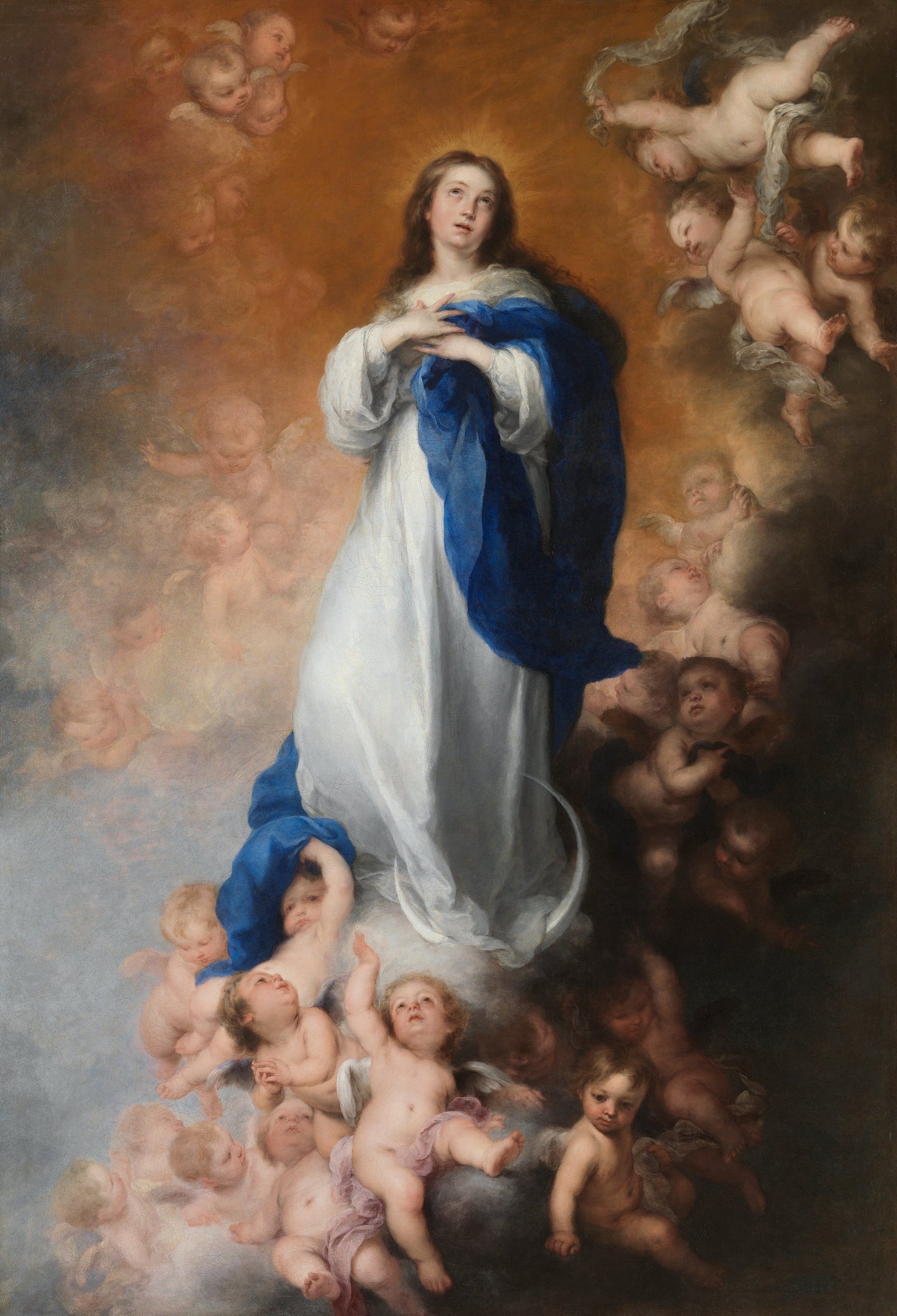 The Immaculate Conception Murillo Glossy Poster Picture Photo Print Banner  Booma Prints