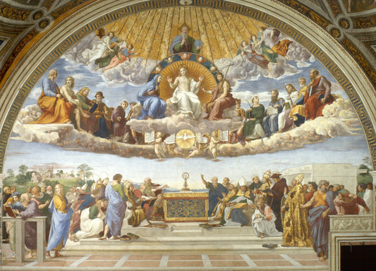 Disruption Over Holy Sacrament Raphael Poster Picture Photo Print Banner  Booma Prints