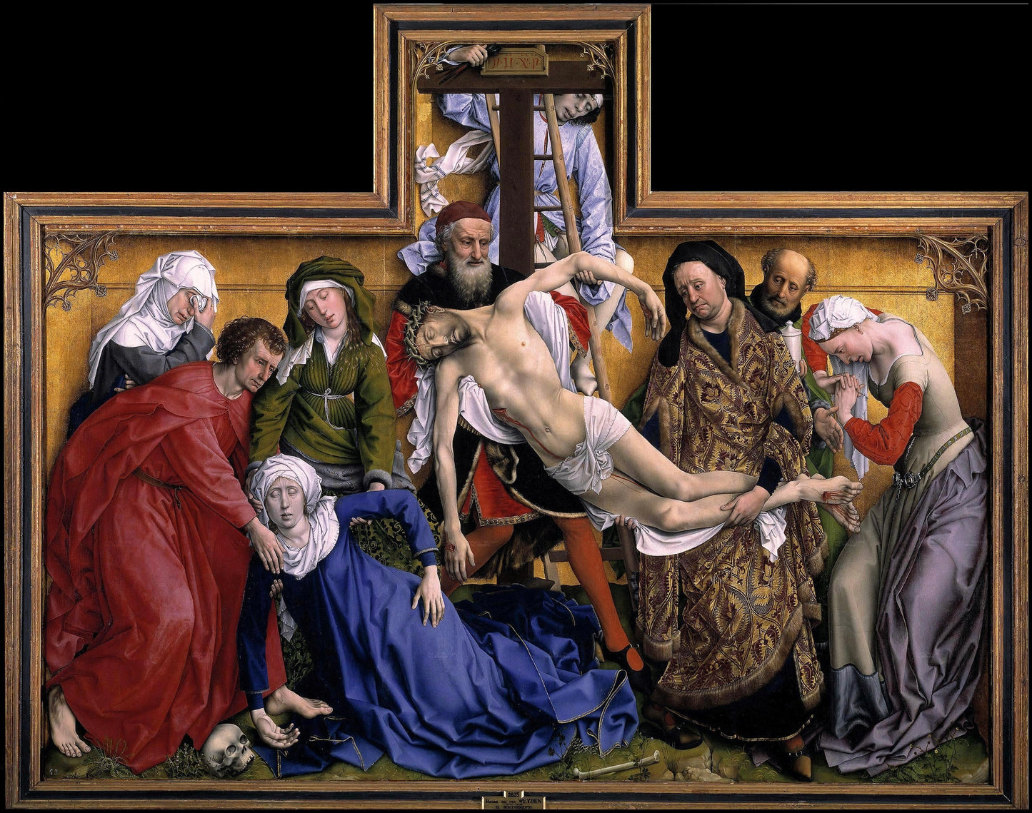 Descent From The Cross Van Der Weyden Poster Picture Photo Print Banner  Booma Prints