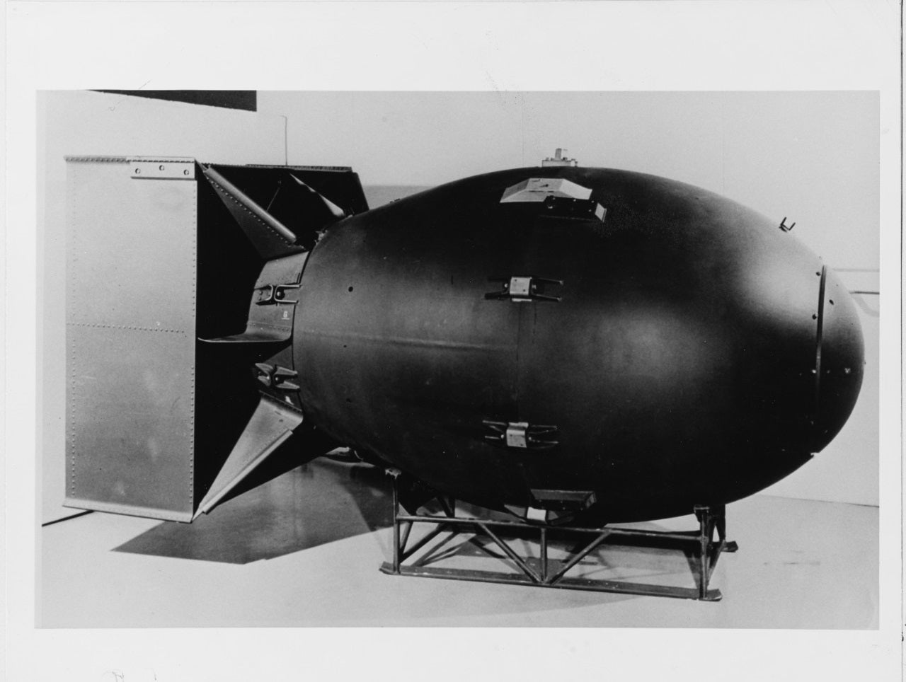 Fat Man Atomic Bomb Nuclear Glossy Poster Picture Photo Print Banner  Booma Prints