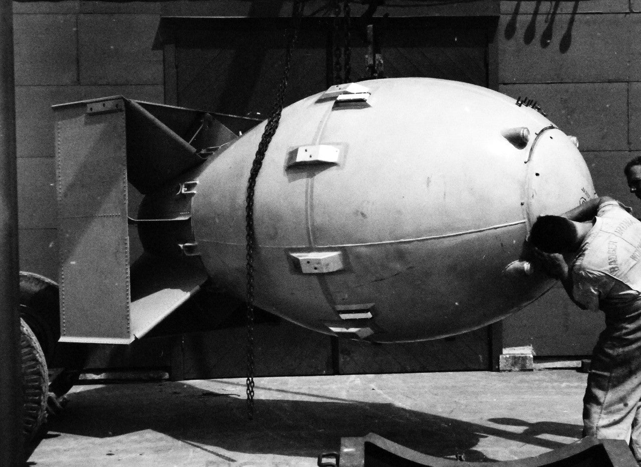 Fat Man Atomic Bomb Nuclear Japan Glossy Poster Picture Photo Print Banner  Booma Prints