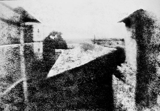 First Photograph Taken France Glossy Poster Picture Photo Print Banner  Booma Prints