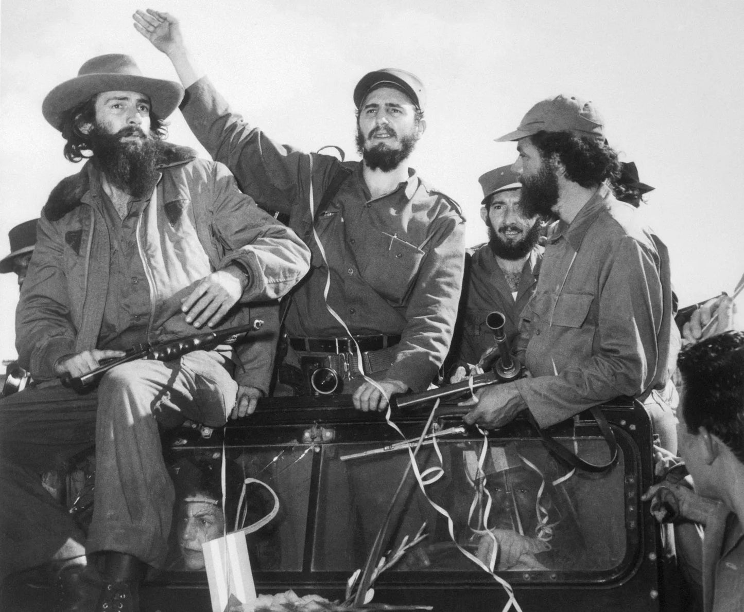 Fidel Castro Enters Havana Revolution Poster Picture Photo Print Banner  Booma Prints
