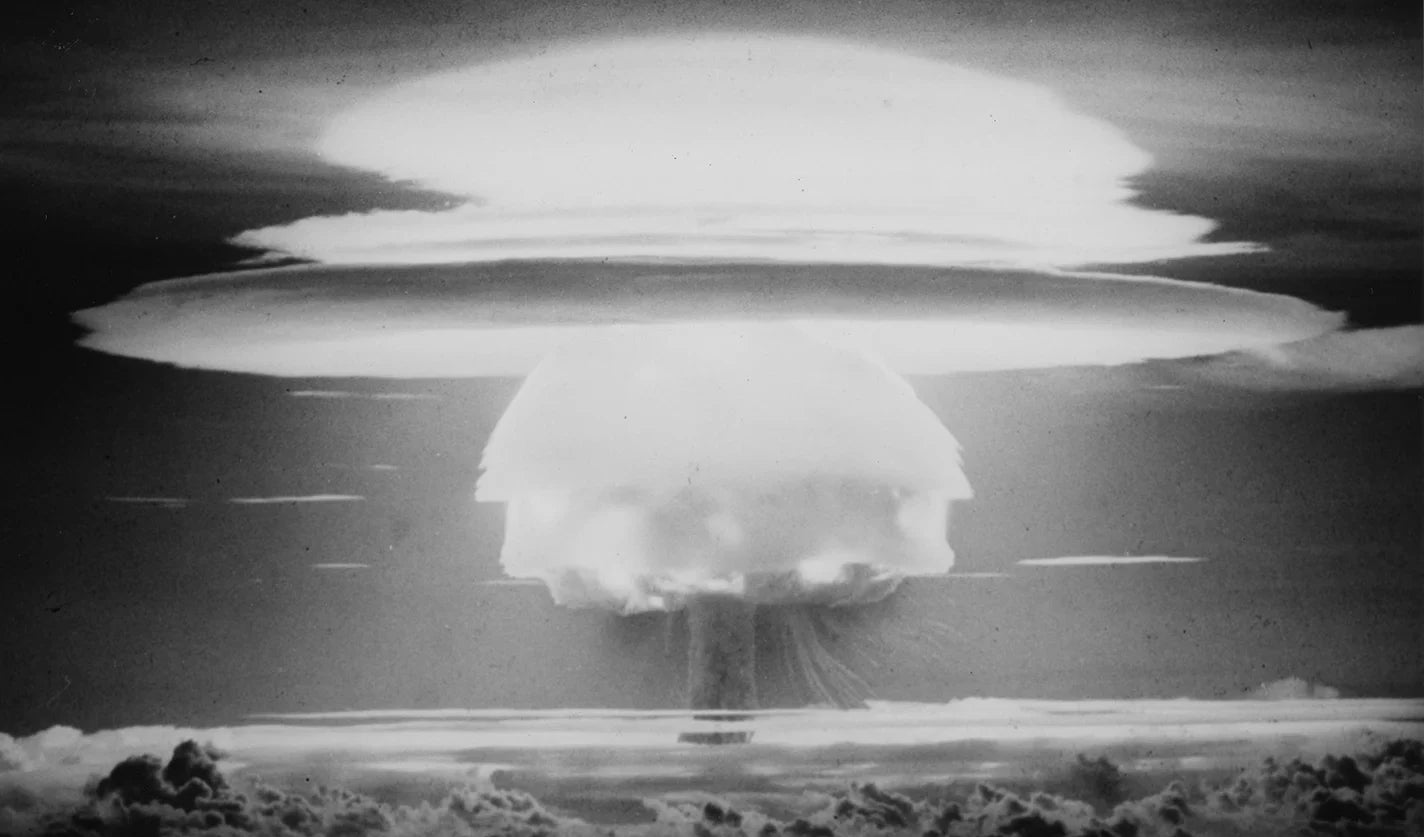 Baker Day Atomic Nuclear Bomb Test Poster Picture Photo Print Banner  Booma Prints
