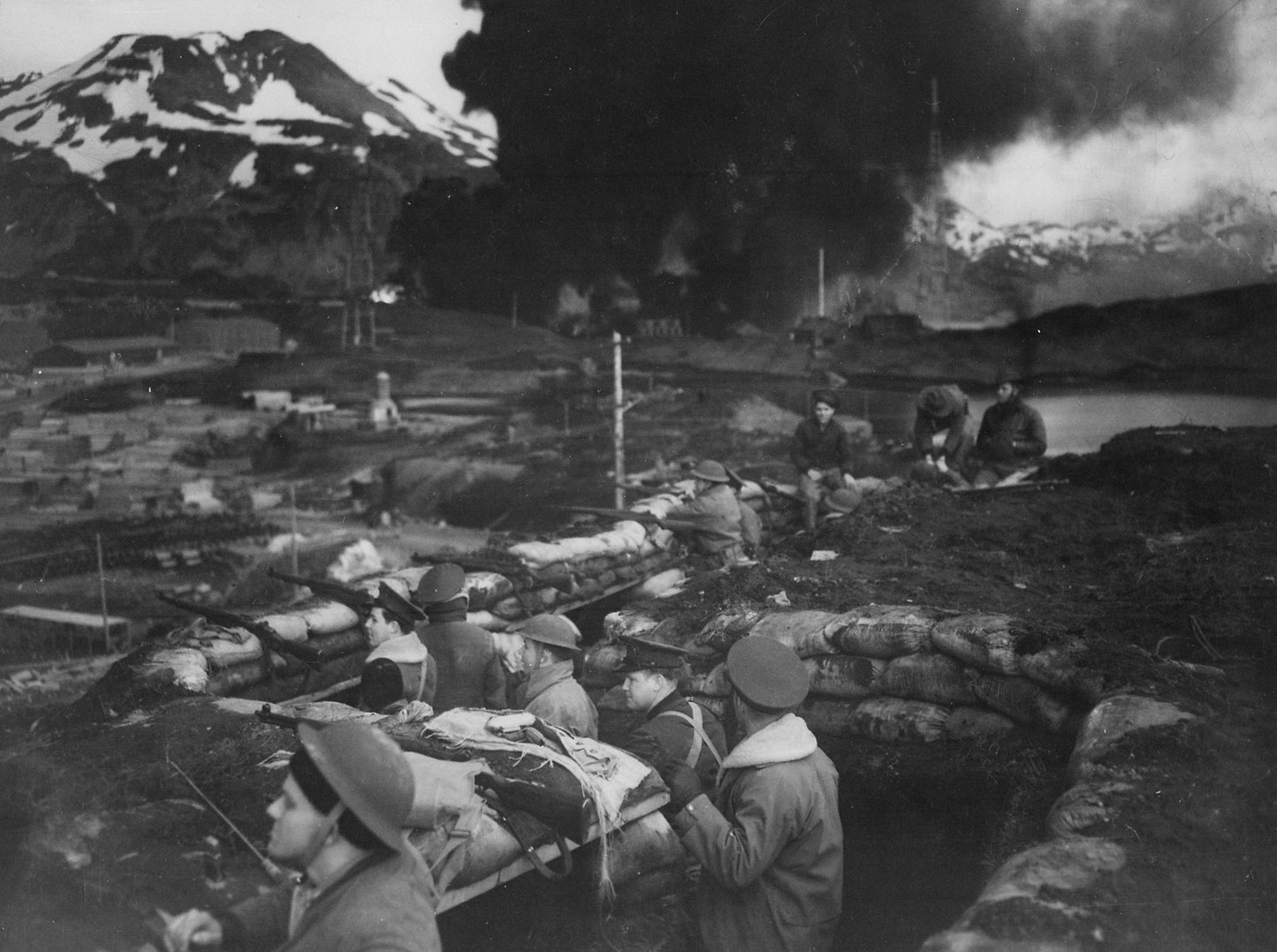 Battle Of Dutch Harbor 1942 Ww2 Glossy Poster Picture Photo Print Banner  Booma Prints