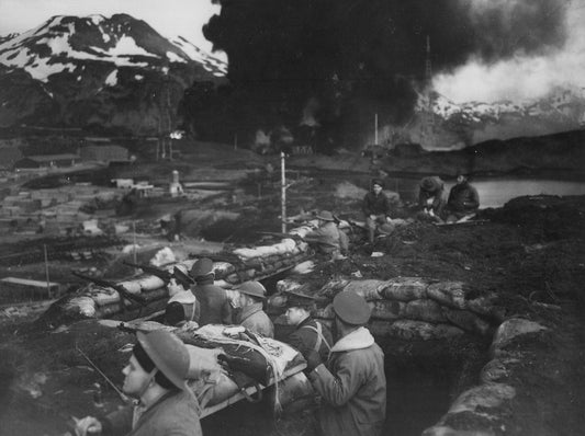 Battle Of Dutch Harbor 1942 Ww2 Glossy Poster Picture Photo Print Banner  Booma Prints