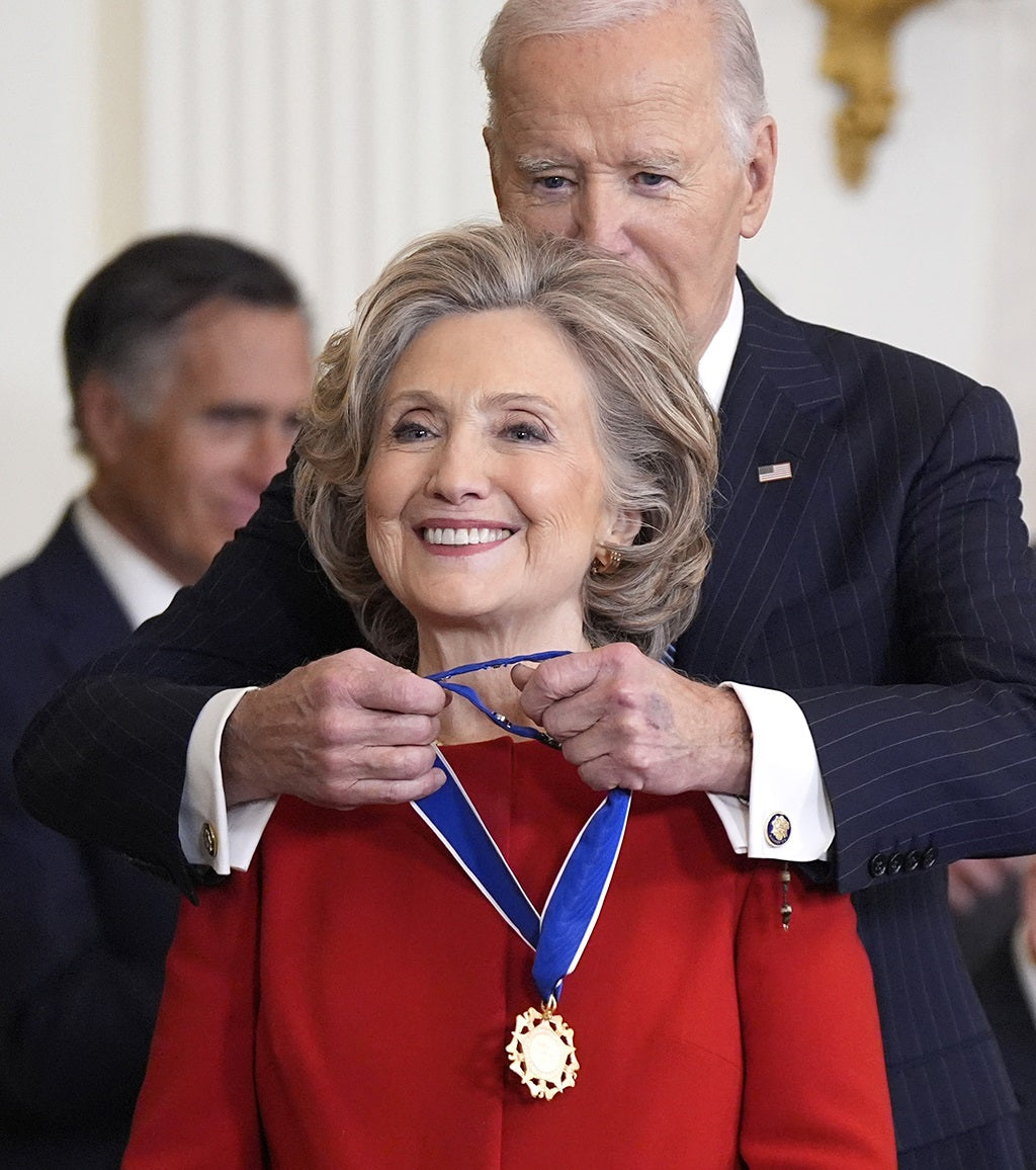 Hillary Clinton Biden Medal Of Freedom Poster Picture Photo Print Banner  Booma Prints