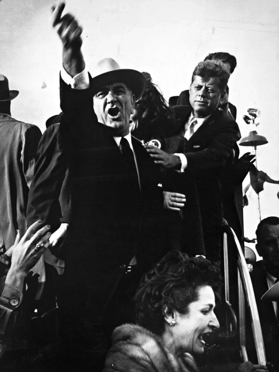 Jfk Kennedy Angry Lyndon Johnson Lbj Poster Picture Photo Print Banner  Booma Prints