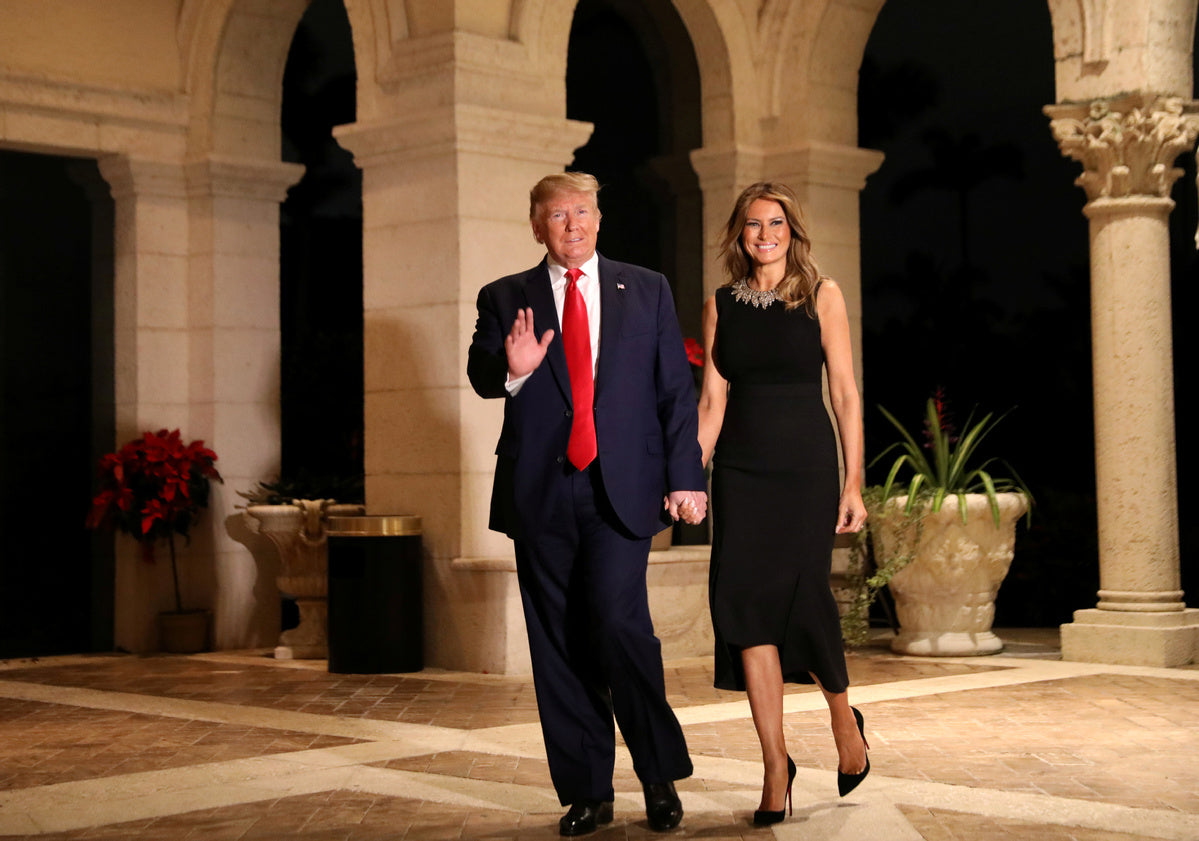 Trump Melania Nye Mar-A-Lago Glossy Poster Picture Photo Print Banner  Booma Prints