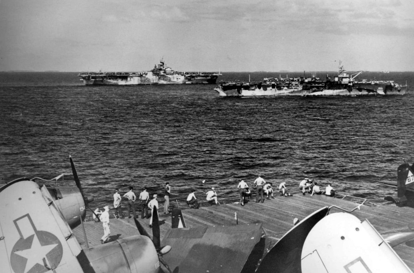 Uss Hornet & Uss Independence Ww2 Glossy Poster Picture Photo Print Banner  Booma Prints