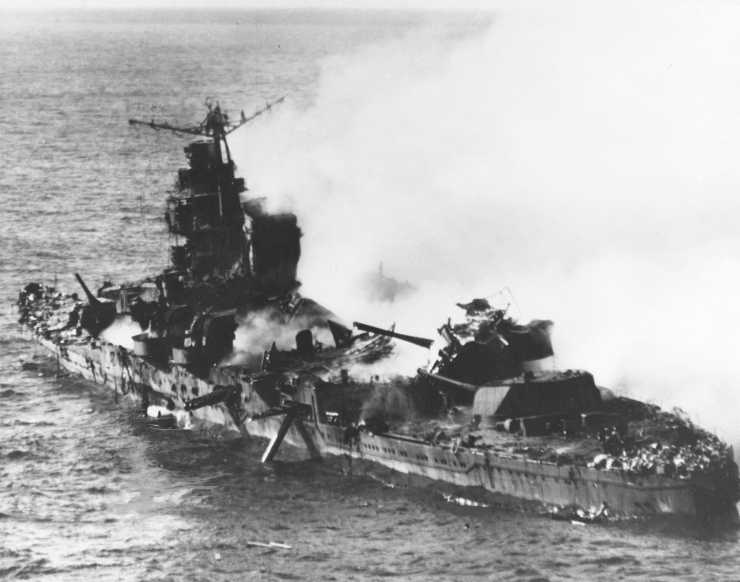 Battle Of Midway Mikuma Sinking Ww2 Wwii Poster Picture Photo Print Banner  Booma Prints