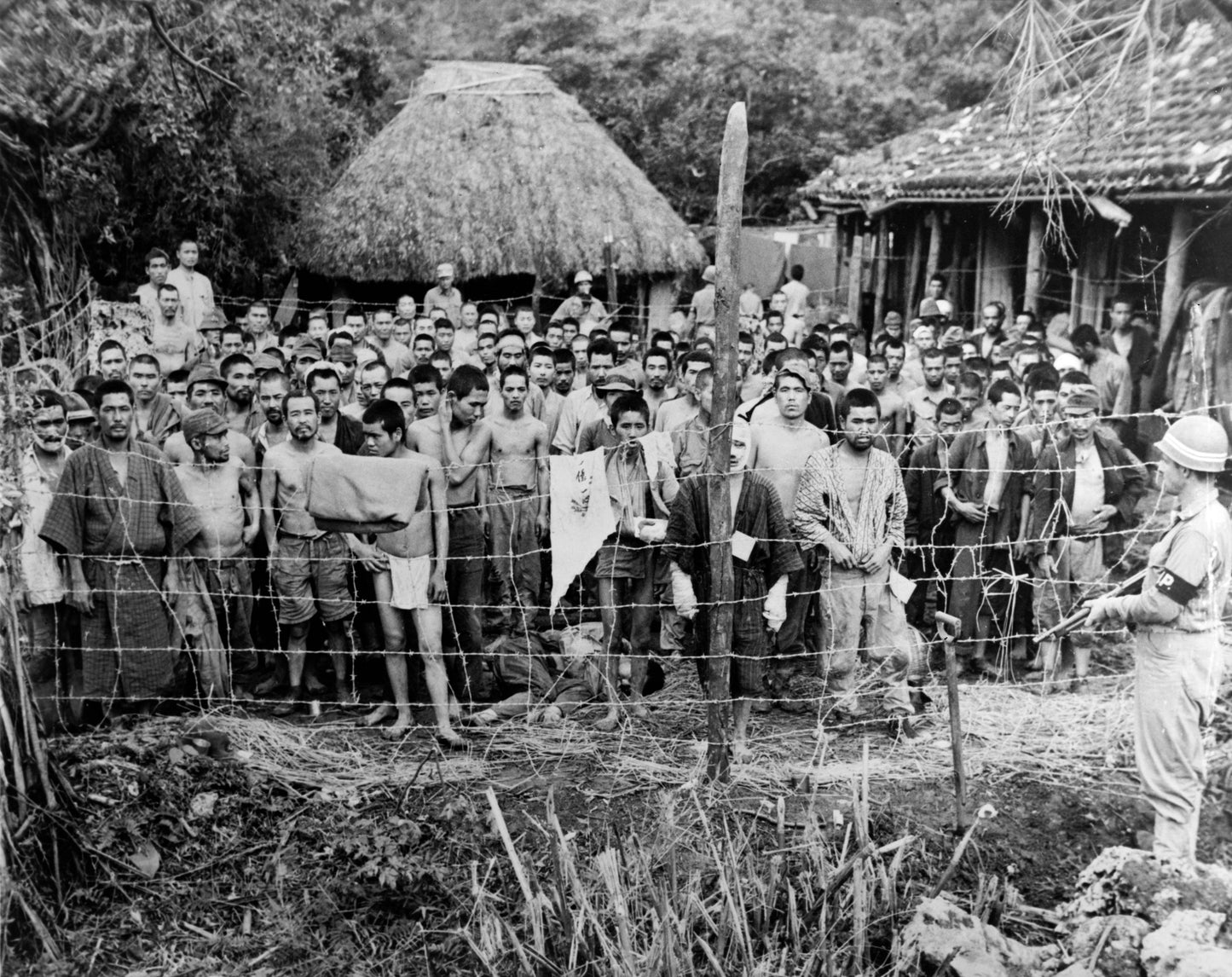Battle Of Okinawa Japanese Pow'S Glossy Poster Picture Photo Print Banner  Booma Prints