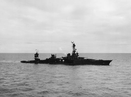 Battle Of Rennell Island Uss Chicago Ww2 Poster Picture Photo Print Banner  Booma Prints