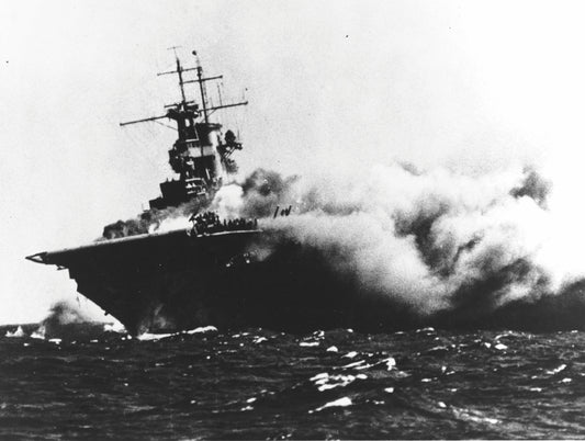Battle Of Santa Cruz Islands Uss Wasp Poster Picture Photo Print Banner  Booma Prints