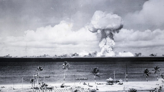 Bikini Atoll Atomic Bomb Test Glossy Poster Picture Photo Print Banner  Booma Prints