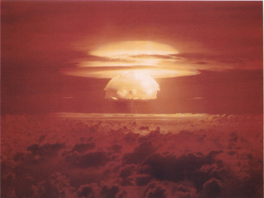 Castle Bravo Blast Test Bomb Glossy Poster Picture Photo Print Banner  Booma Prints