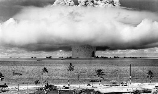Bikini Atoll A Bomb Marhsall Islands Poster Picture Photo Print Banner  Booma Prints