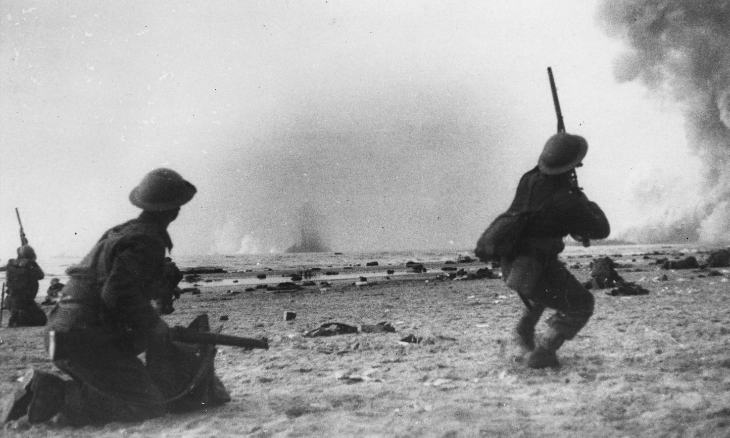 Dunkirk Evacuation France Wwii Glossy Poster Picture Photo Print Banner  Booma Prints