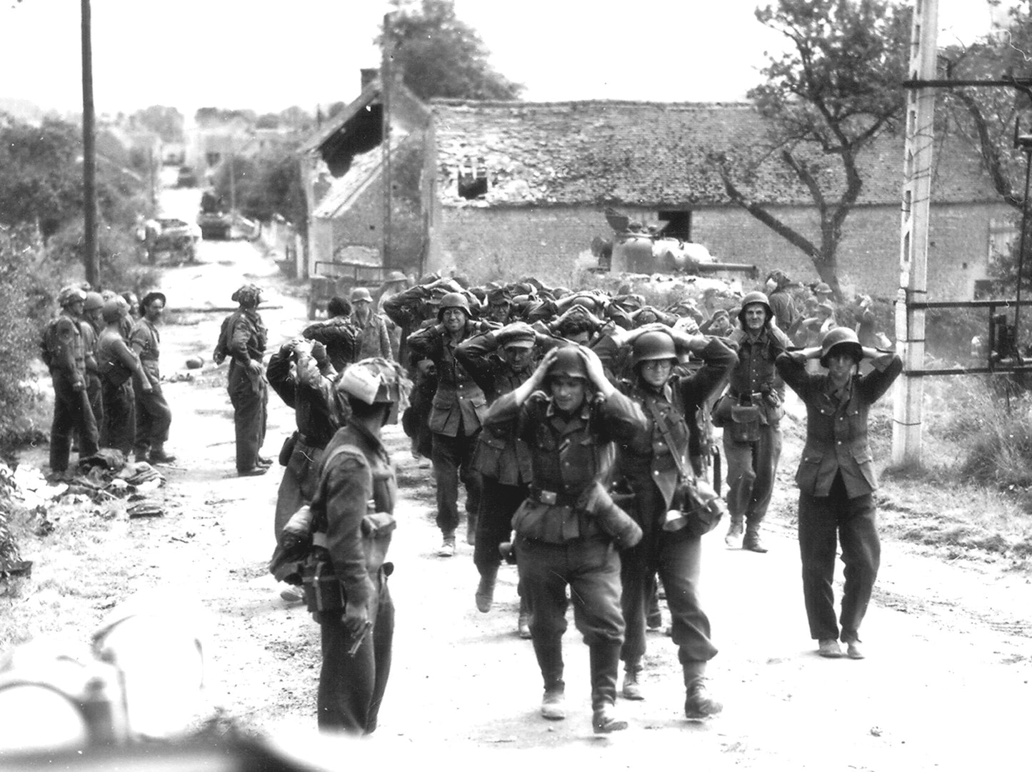 German Forces Surrender St Lambert Ww2 Poster Picture Photo Print Banner  Booma Prints