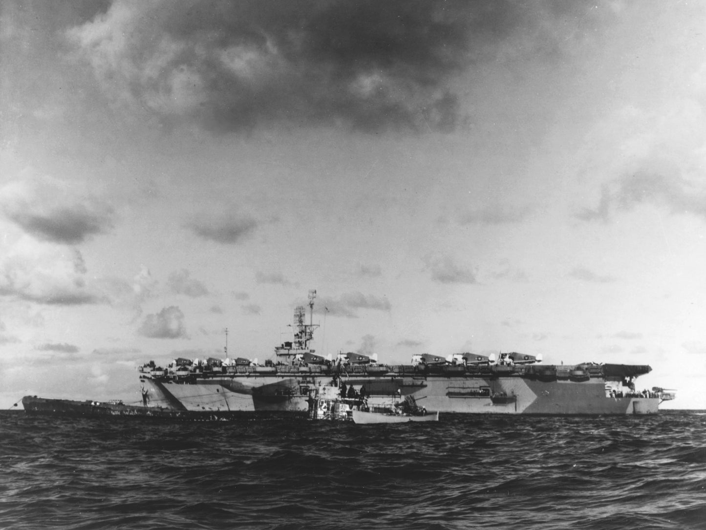 Captured Submarine U-505 Uss Gaudalcanal Poster Picture Photo Print Banner  Booma Prints