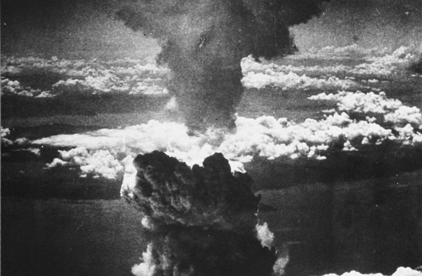 Nagasaki Mushroom Cloud Atomic Bomb Poster Picture Photo Print Banner  Booma Prints