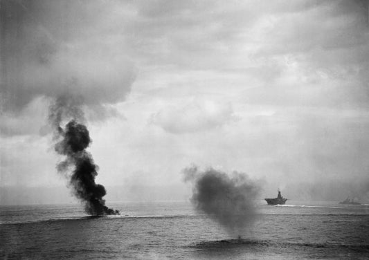 Operation Halberd Royal Navy Ww2 Glossy Poster Picture Photo Print Banner  Booma Prints