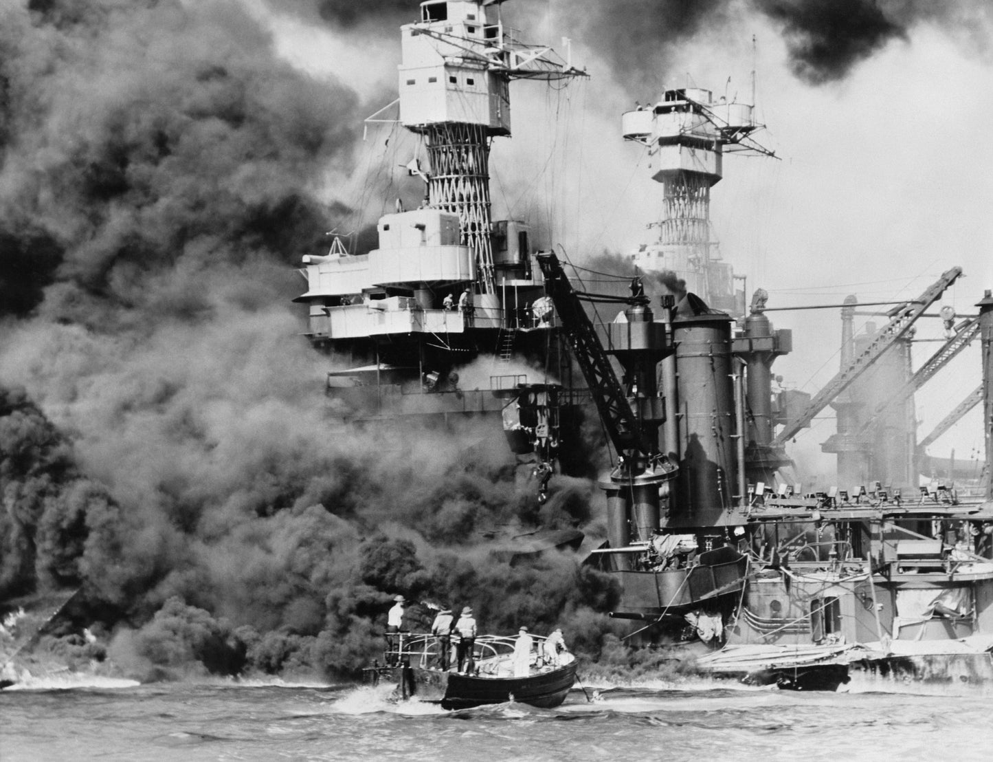 Pearl Harbor Uss West Virginia Glossy Poster Picture Photo Print Banner  Booma Prints