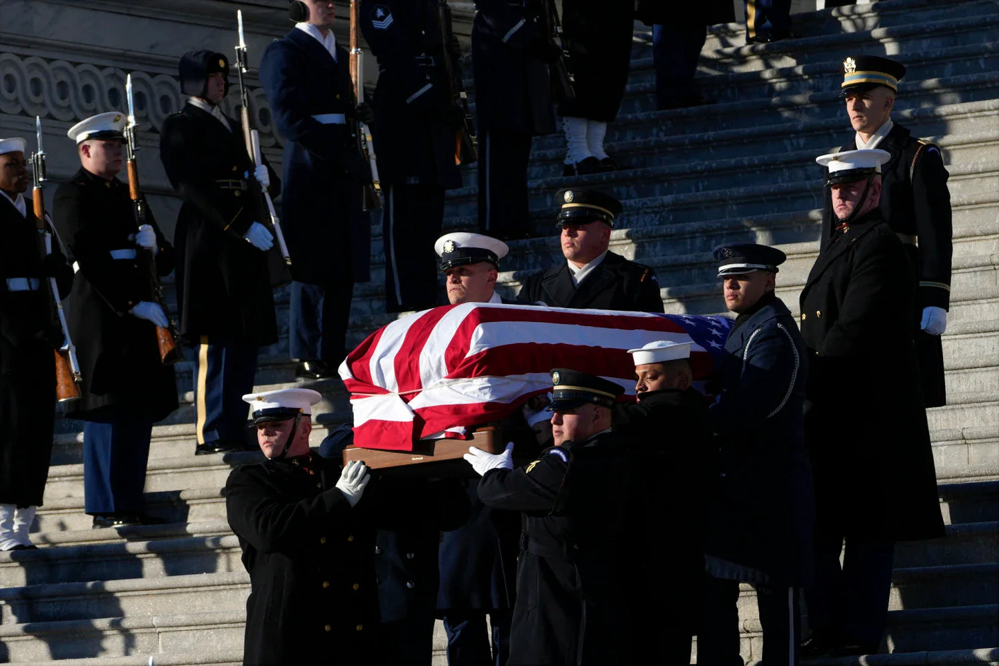 President Jimmy Carter Funeral Casket Poster Picture Photo Print Banner  Booma Prints
