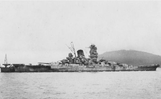 Japanese Battleship Yamato Starboard Poster Picture Photo Print Banner  Booma Prints