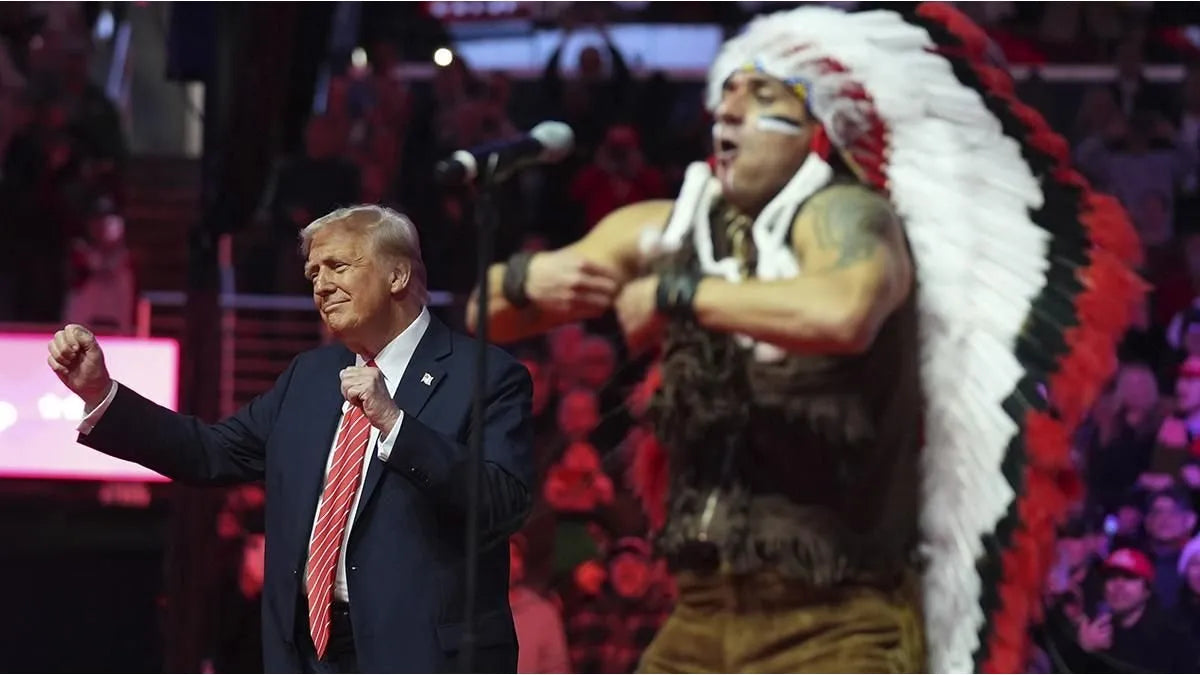 Trump Village People 2025 Dancing Poster Picture Photo Print Banner  Booma Prints
