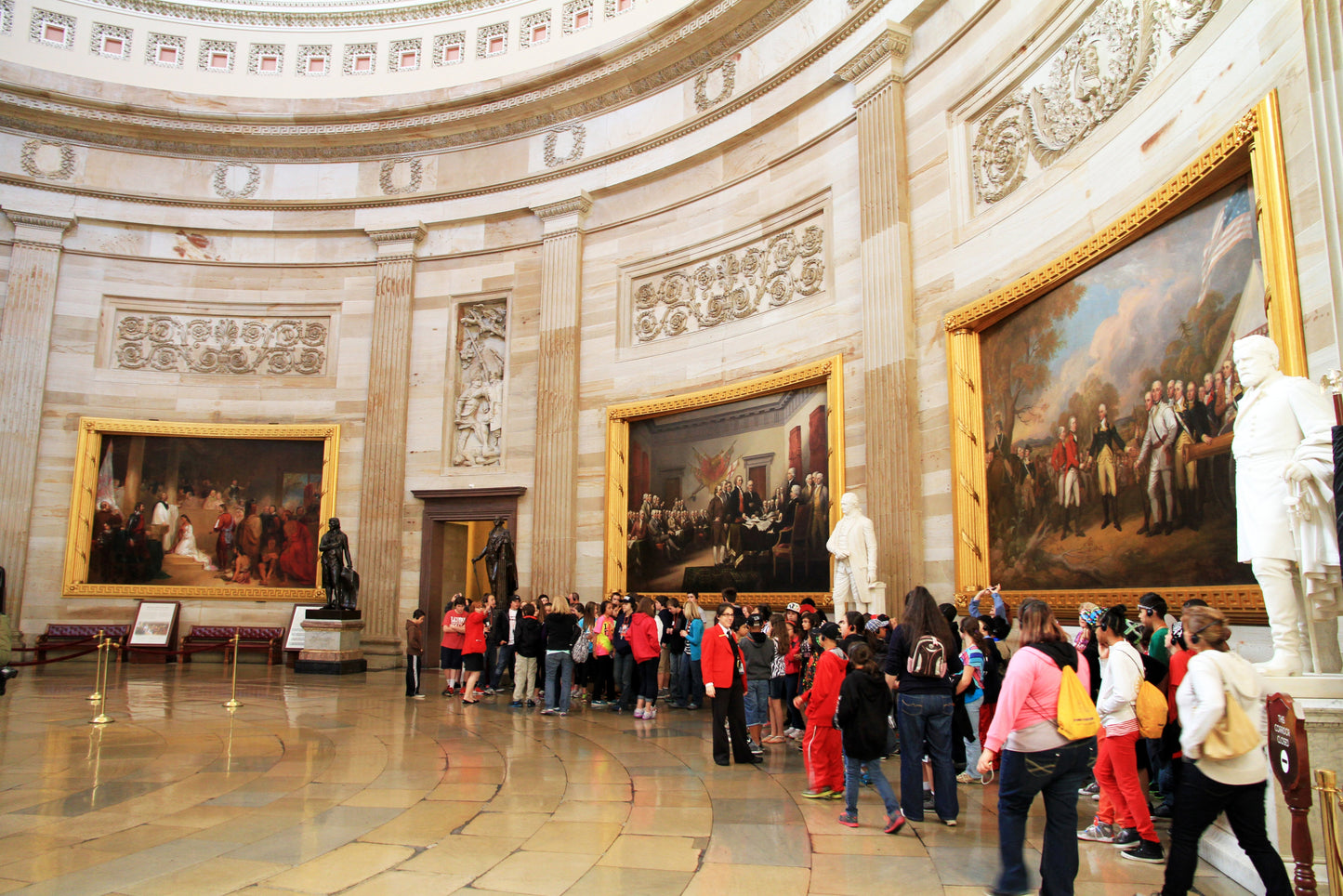 Capitol Rotunda Building Inside Glossy Poster Picture Photo Print Banner  Booma Prints