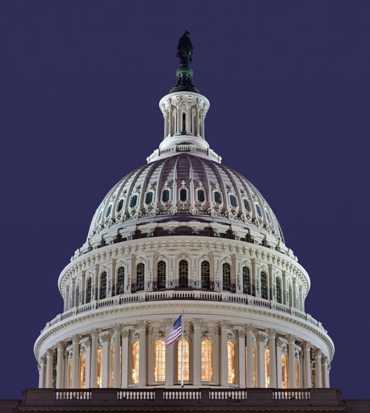 Capitol Rotunda Building Dome Exterior Poster Picture Photo Print Banner  Booma Prints
