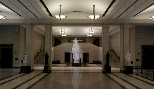 Emancipation Hall Us Capitol Dc Glossy Poster Picture Photo Print Banner  Booma Prints
