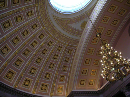 Statuary Hall Ceiling Capitol Building Poster Picture Photo Print Banner  Booma Prints