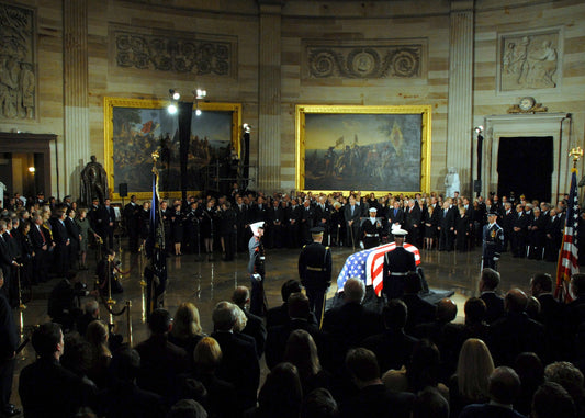 Gerald Ford Casket Rotunda Glossy Poster Picture Photo Print Banner  Booma Prints