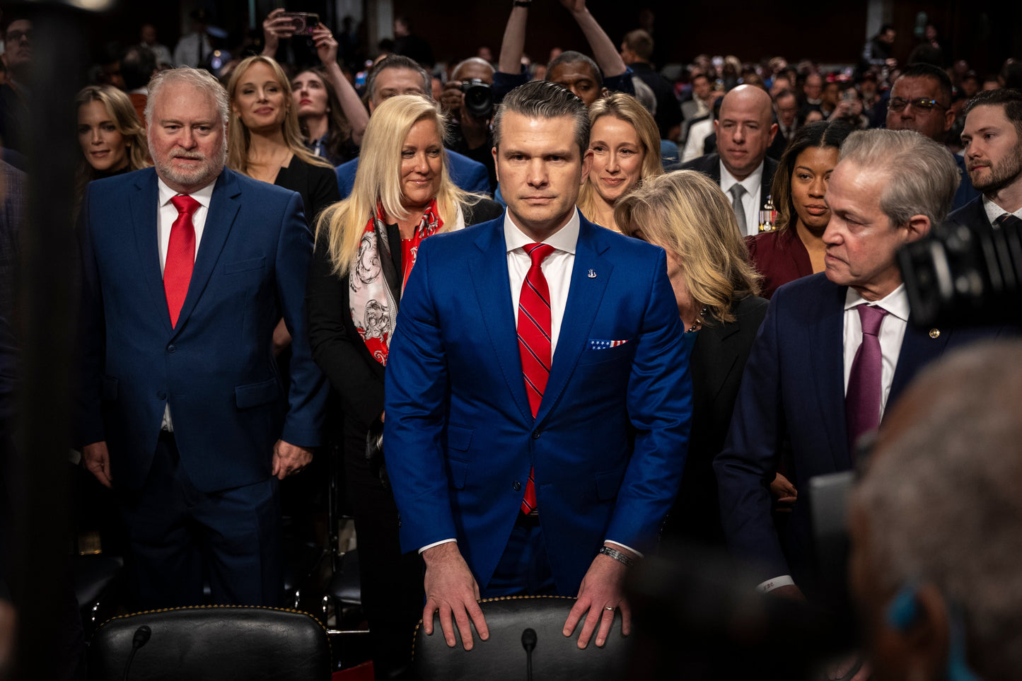 Pete Hegseth Senate Address 2025 Glossy Poster Picture Photo Print Banner  Booma Prints