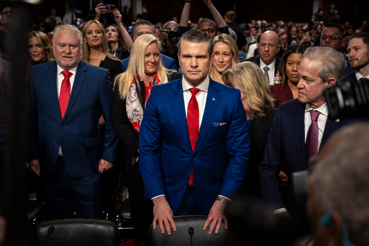 Pete Hegseth Senate Address 2025 Glossy Poster Picture Photo Print Banner  Booma Prints