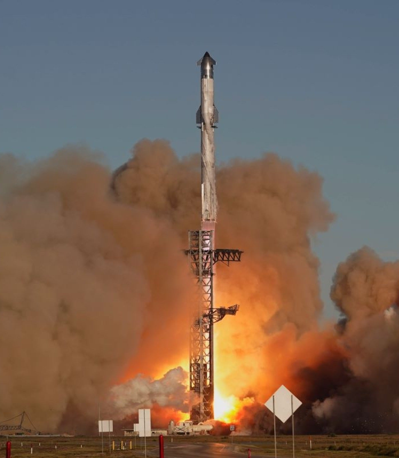 Spacex Starship 7 Launch 2025 Glossy Poster Picture Photo Print Banner  Booma Prints