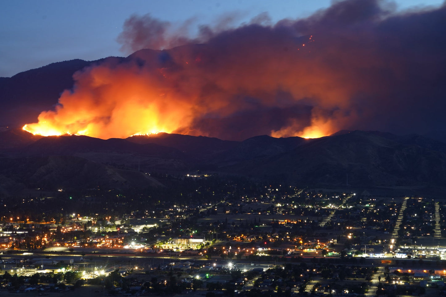 California Wildfires 2025 Flames La Poster Picture Photo Print Banner  Booma Prints