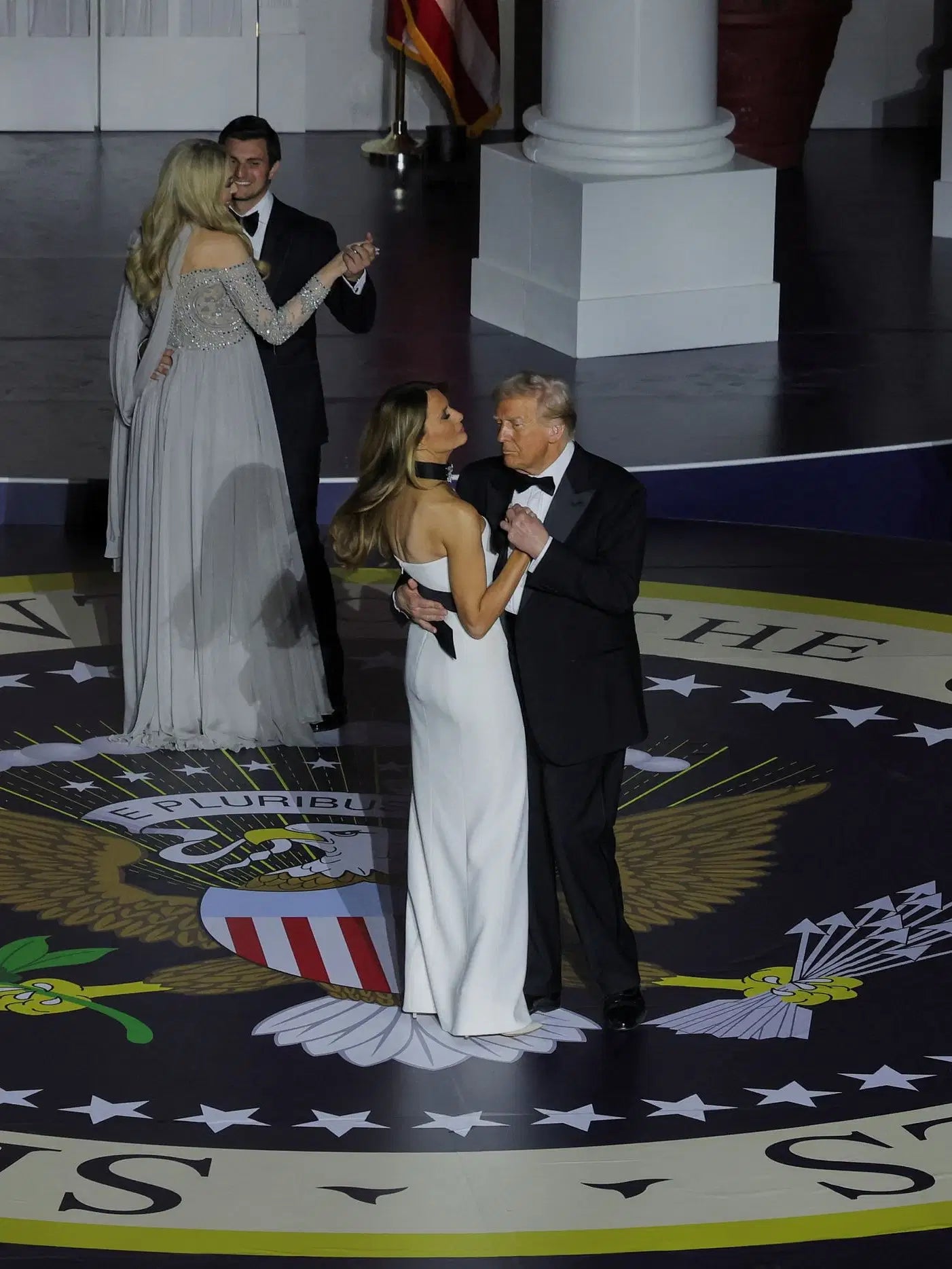 Melania Trump Dancing Ball Inauguration Poster Picture Photo Print Banner  Booma Prints