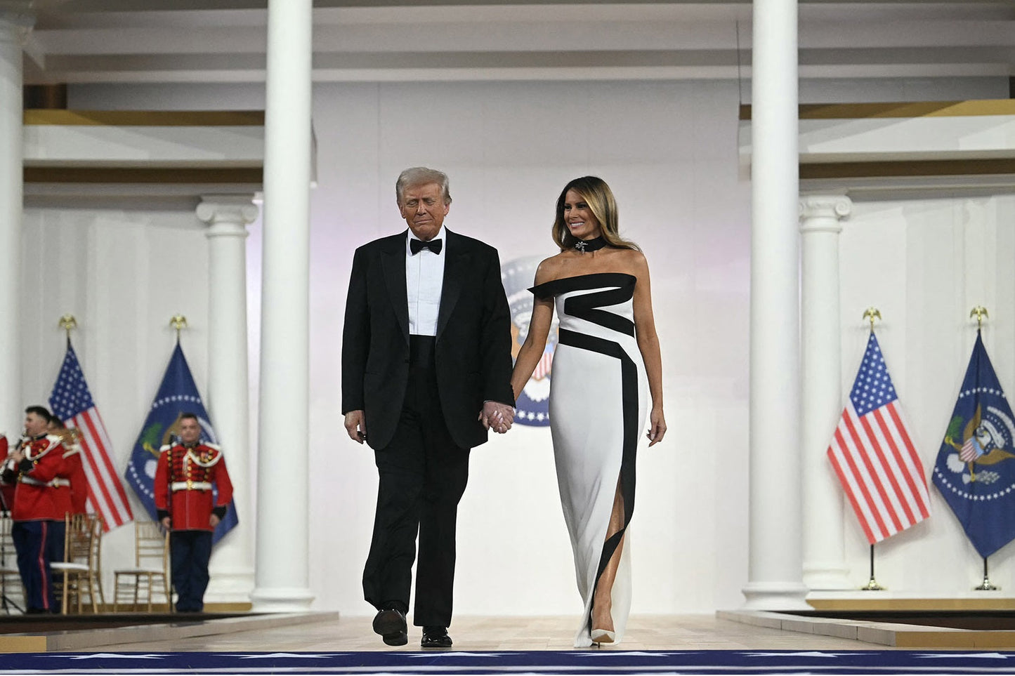 Melania Trump Inauguration Ball Entrance Poster Picture Photo Print Banner  Booma Prints