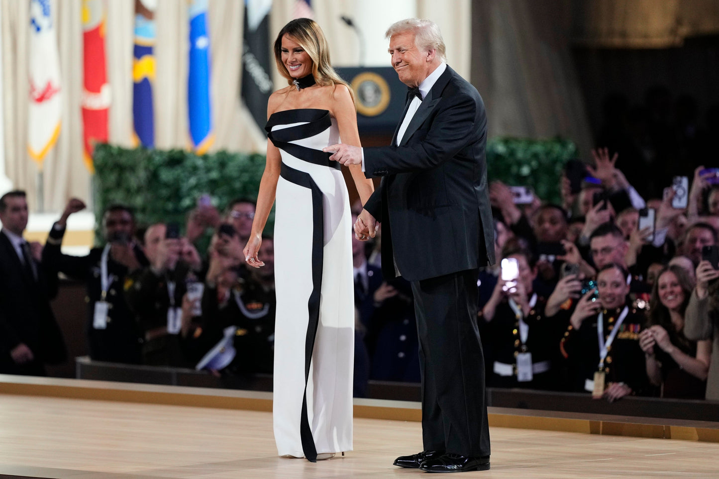 Melania Trump Dancing Ball Usa Poster Picture Photo Print Banner  Booma Prints