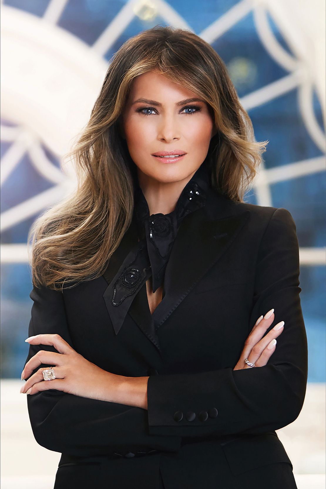Melania Trump Official Portrait Poster Picture Photo Print Banner  Booma Prints